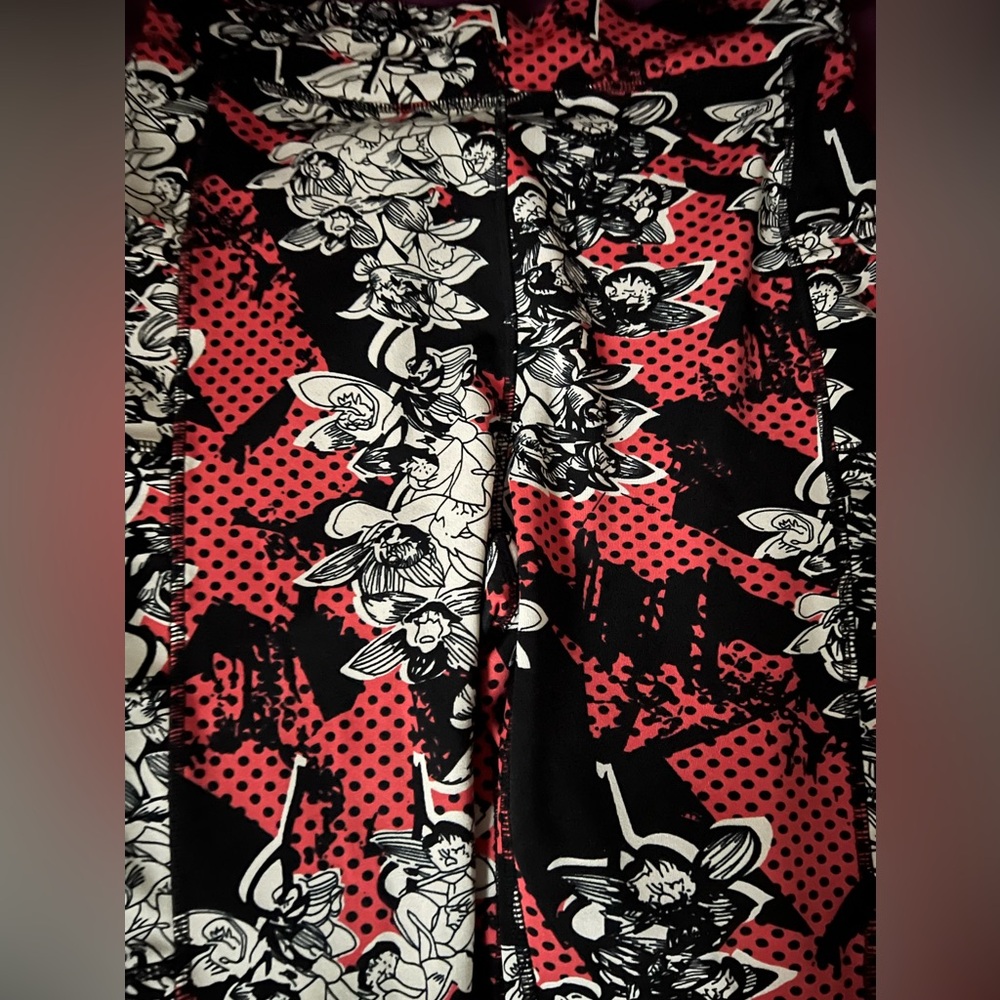 PopFit POP Fit the Leggings with Pockets Chaos Pattern Stella Small